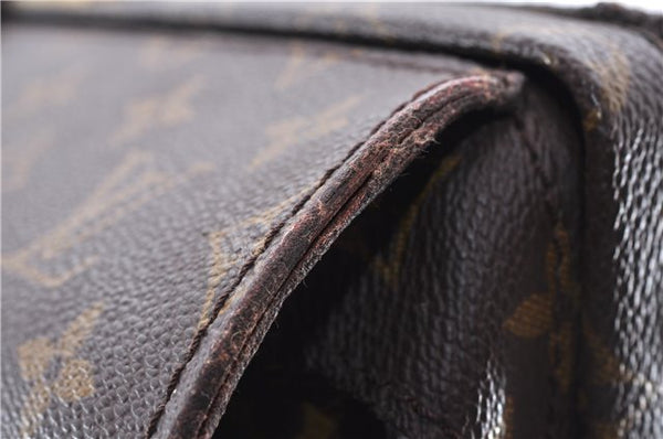 Authentic Louis Vuitton Monogram Serviette Fermoir Briefcase M53305 LV 2556E