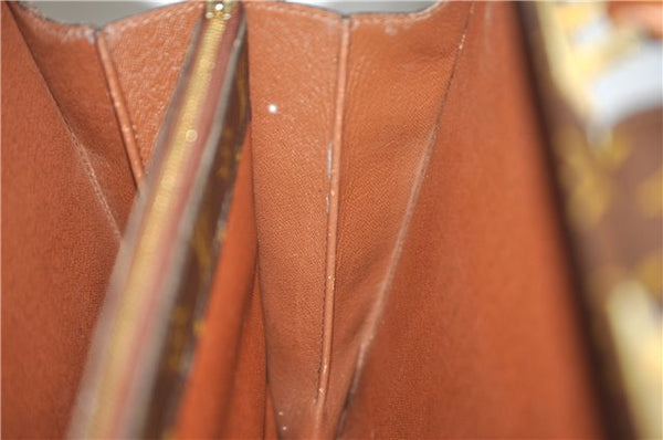 Authentic Louis Vuitton Monogram Serviette Fermoir Briefcase M53305 LV 2556E