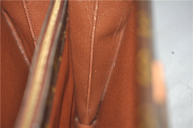 Authentic Louis Vuitton Monogram Serviette Fermoir Briefcase M53305 LV 2556E