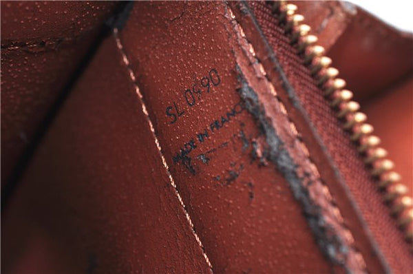 Authentic Louis Vuitton Monogram Serviette Fermoir Briefcase M53305 LV 2556E