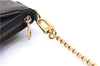 Auth Louis Vuitton Monogram Pallas Clutch Shoulder Hand Bag M44058 Black 2558E