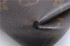 Auth Louis Vuitton Monogram Pallas Clutch Shoulder Hand Bag M44058 Black 2558E