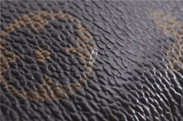 Auth Louis Vuitton Monogram Pallas Clutch Shoulder Hand Bag M44058 Black 2558E