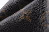 Auth Louis Vuitton Monogram Pallas Clutch Shoulder Hand Bag M44058 Black 2558E
