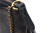 Auth Louis Vuitton Monogram Pallas Clutch Shoulder Hand Bag M44058 Black 2558E