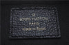 Auth Louis Vuitton Monogram Pallas Clutch Shoulder Hand Bag M44058 Black 2558E