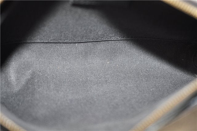 Auth Louis Vuitton Monogram Pallas Clutch Shoulder Hand Bag M44058 Black 2558E