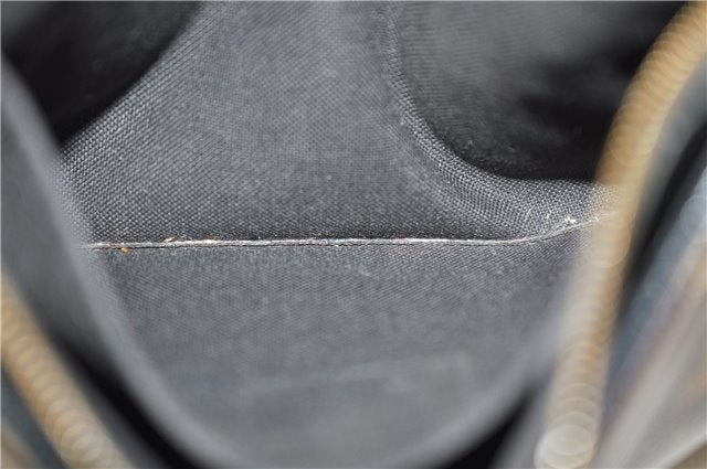 Auth Louis Vuitton Monogram Pallas Clutch Shoulder Hand Bag M44058 Black 2558E