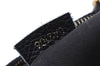 Auth Louis Vuitton Monogram Pallas Clutch Shoulder Hand Bag M44058 Black 2558E