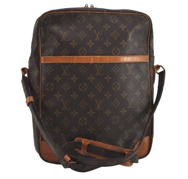 Authentic Louis Vuitton Monogram Danube 28 Shoulder Cross Body Bag LV 2559I