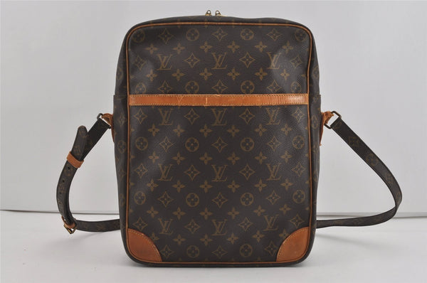 Authentic Louis Vuitton Monogram Danube 28 Shoulder Cross Body Bag LV 2559I