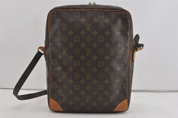 Authentic Louis Vuitton Monogram Danube 28 Shoulder Cross Body Bag LV 2559I