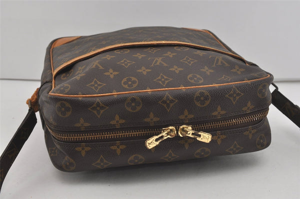 Authentic Louis Vuitton Monogram Danube 28 Shoulder Cross Body Bag LV 2559I