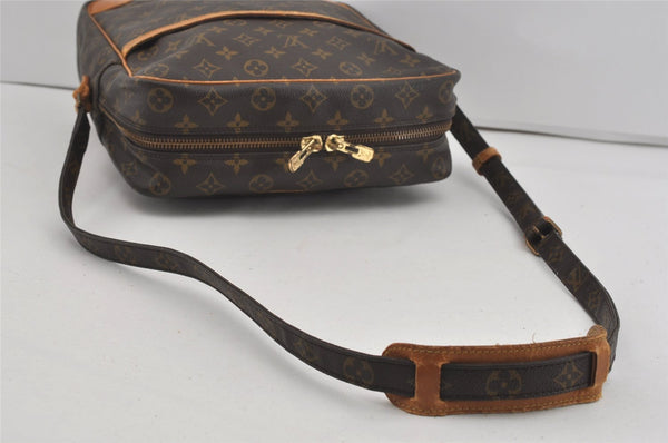 Authentic Louis Vuitton Monogram Danube 28 Shoulder Cross Body Bag LV 2559I