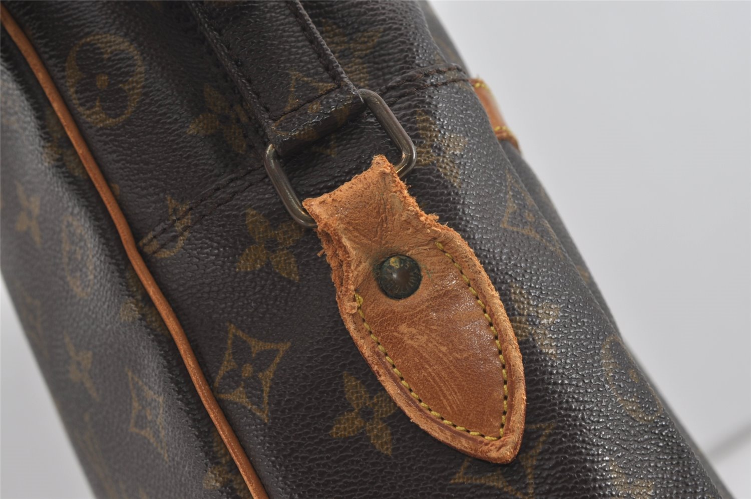 Authentic Louis Vuitton Monogram Danube 28 Shoulder Cross Body Bag LV 2559I