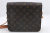 Auth Louis Vuitton Monogram Cartouchiere MM Shoulder Cross Bag M51253 LV 2560D