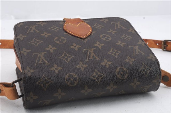 Auth Louis Vuitton Monogram Cartouchiere MM Shoulder Cross Bag M51253 LV 2560D