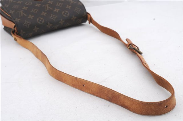 Auth Louis Vuitton Monogram Cartouchiere MM Shoulder Cross Bag M51253 LV 2560D