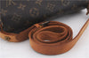 Auth Louis Vuitton Monogram Cartouchiere MM Shoulder Cross Bag M51253 LV 2560D