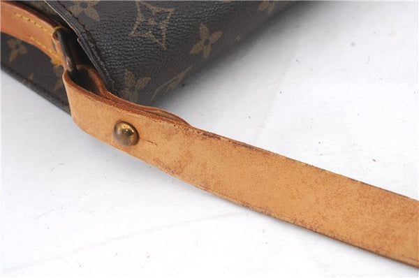 Auth Louis Vuitton Monogram Cartouchiere MM Shoulder Cross Bag M51253 LV 2560D