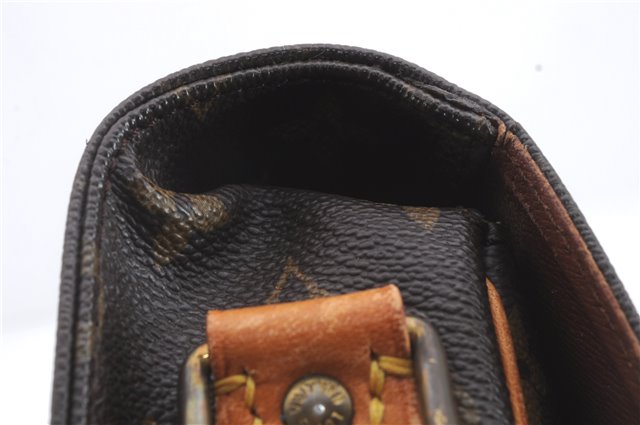 Auth Louis Vuitton Monogram Cartouchiere MM Shoulder Cross Bag M51253 LV 2560D