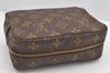 Authentic Louis Vuitton Monogram Trousse Toilette 18 Clutch Bag M47526 LV 2560I