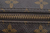 Authentic Louis Vuitton Monogram Trousse Toilette 18 Clutch Bag M47526 LV 2560I