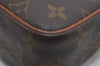 Authentic Louis Vuitton Monogram Compiegne 23 Clutch Hand Bag M51847 Junk 2561I