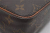 Authentic Louis Vuitton Monogram Compiegne 23 Clutch Hand Bag M51847 Junk 2561I