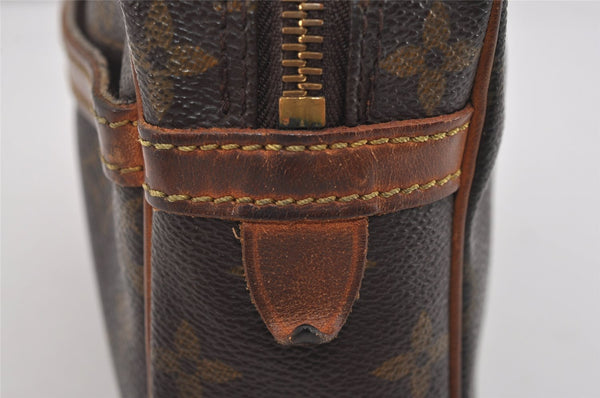 Authentic Louis Vuitton Monogram Compiegne 23 Clutch Hand Bag M51847 Junk 2561I