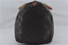 Authentic Louis Vuitton Monogram Keepall 55 Travel Boston Bag M41424 LV 2562E