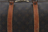 Authentic Louis Vuitton Monogram Keepall 55 Travel Boston Bag M41424 LV 2562E