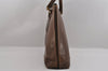 Authentic GUCCI Vintage Travel Boston Bag Leather Brown Junk 2562I