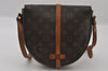 Authentic Louis Vuitton Monogram Chantilly MM Shoulder Cross Bag M51233 LV 2563I