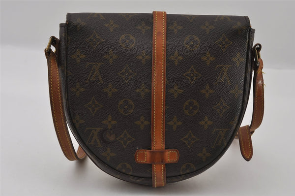 Authentic Louis Vuitton Monogram Chantilly MM Shoulder Cross Bag M51233 LV 2563I