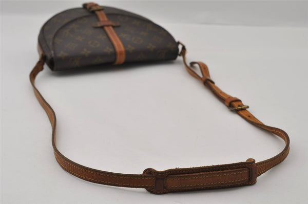 Authentic Louis Vuitton Monogram Chantilly MM Shoulder Cross Bag M51233 LV 2563I