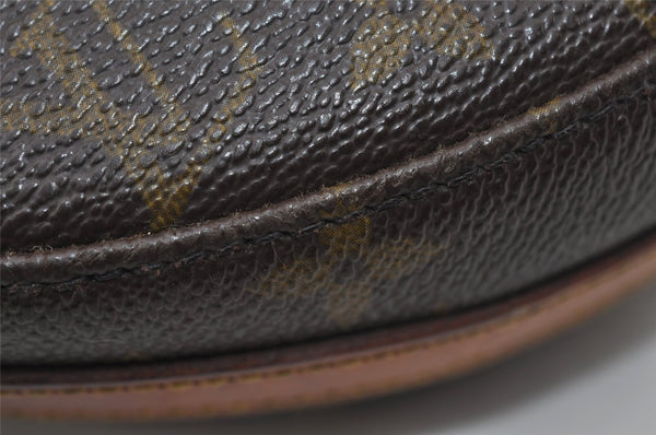 Authentic Louis Vuitton Monogram Chantilly MM Shoulder Cross Bag M51233 LV 2563I