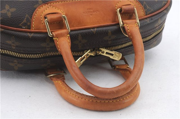 Authentic Louis Vuitton Monogram Trouville Hand Bag M42228 LV 2564D