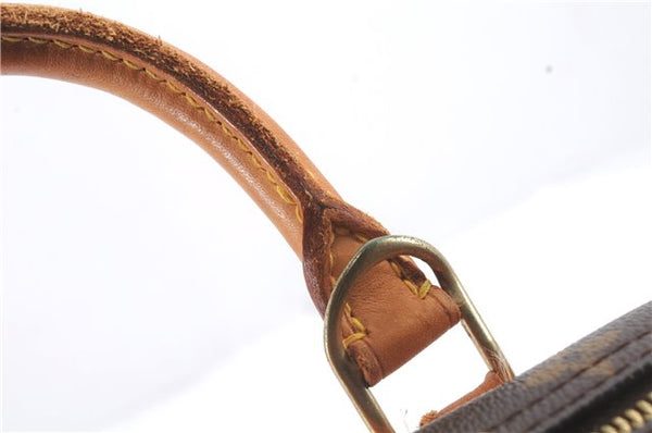 Authentic Louis Vuitton Monogram Trouville Hand Bag M42228 LV 2564D