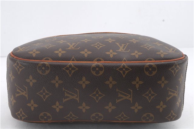 Authentic Louis Vuitton Monogram Trouville Hand Bag M42228 LV 2564D