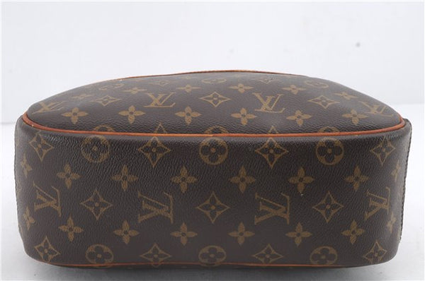 Authentic Louis Vuitton Monogram Trouville Hand Bag M42228 LV 2564D