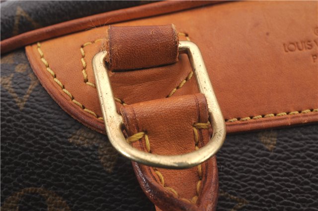 Authentic Louis Vuitton Monogram Trouville Hand Bag M42228 LV 2564D