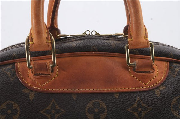 Authentic Louis Vuitton Monogram Trouville Hand Bag M42228 LV 2564D