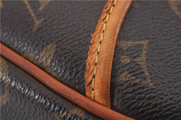 Authentic Louis Vuitton Monogram Trouville Hand Bag M42228 LV 2564D