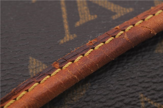 Authentic Louis Vuitton Monogram Trouville Hand Bag M42228 LV 2564D