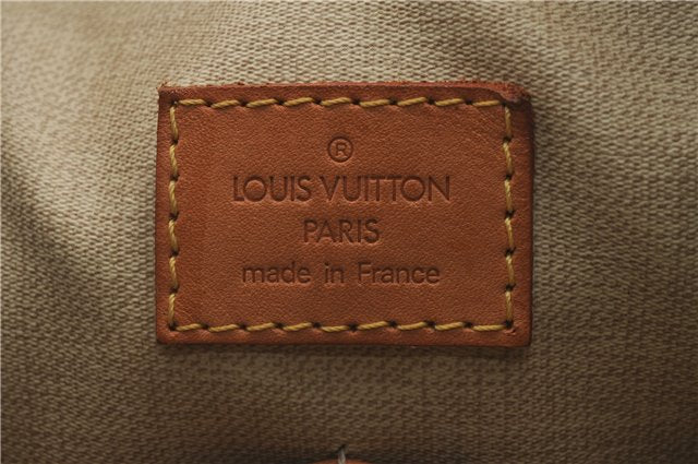 Authentic Louis Vuitton Monogram Trouville Hand Bag M42228 LV 2564D