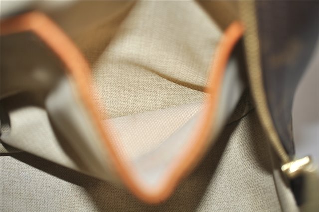 Authentic Louis Vuitton Monogram Trouville Hand Bag M42228 LV 2564D