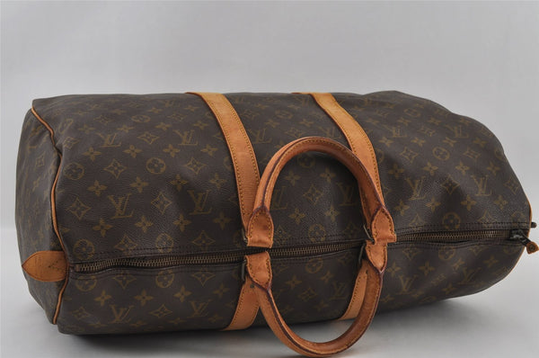 Authentic Louis Vuitton Monogram Keepall 50 Boston Bag Old Model Junk 2564I