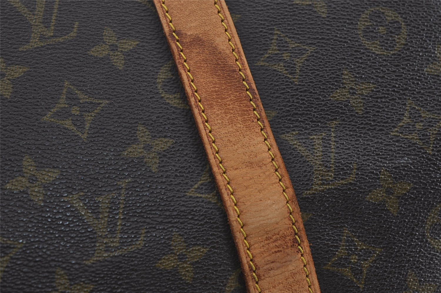 Authentic Louis Vuitton Monogram Keepall 50 Boston Bag Old Model Junk 2564I