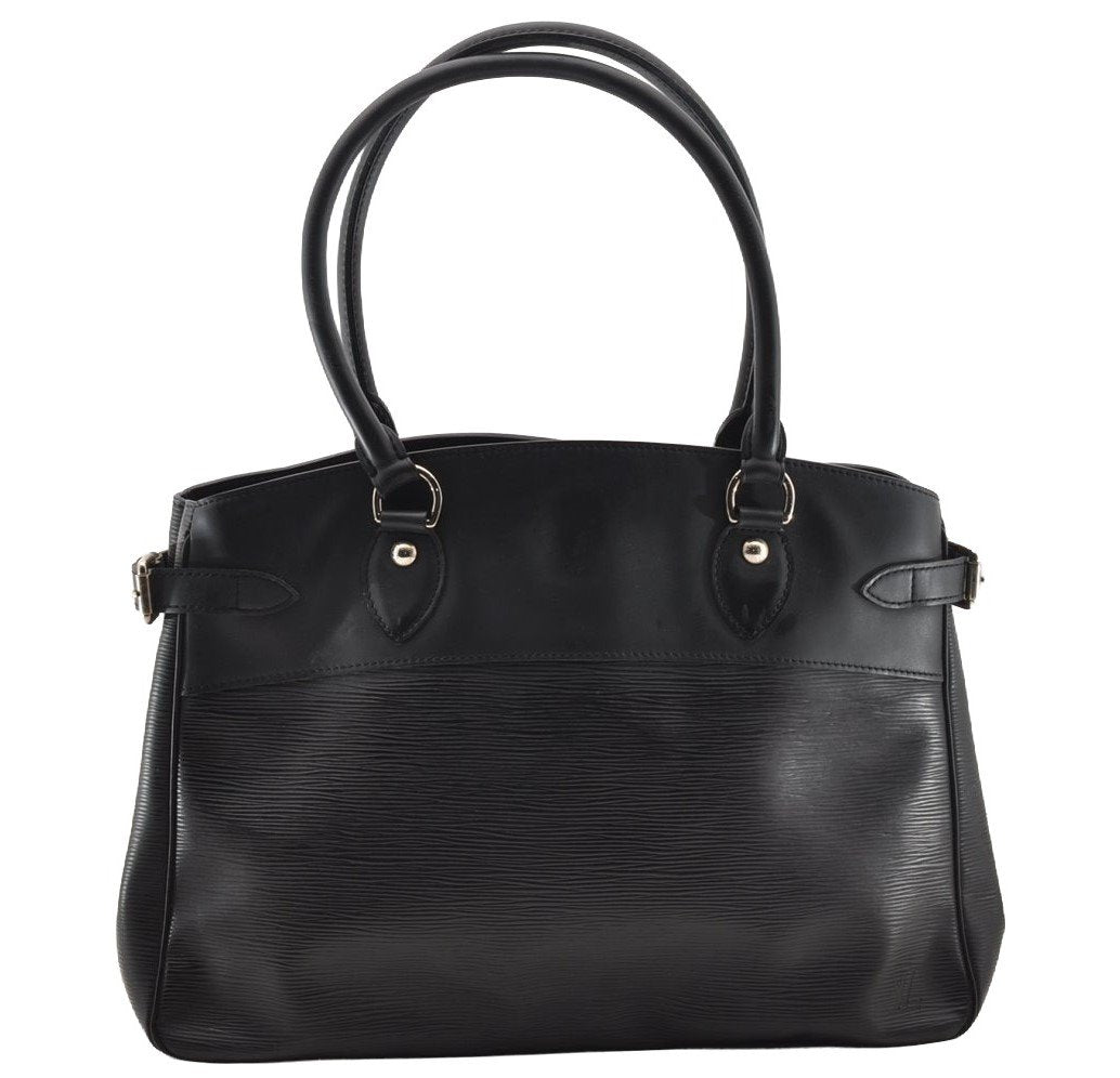Authentic Louis Vuitton Epi Passy GM Shoulder Hand Bag Black M59252 LV 2566I